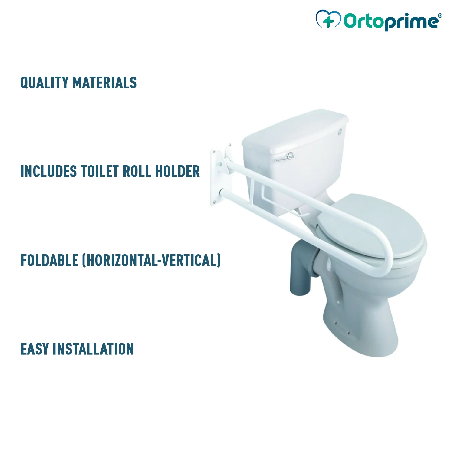 Abklappbarer Haltegriff für behindertengerechte Badezimmer - Image 6