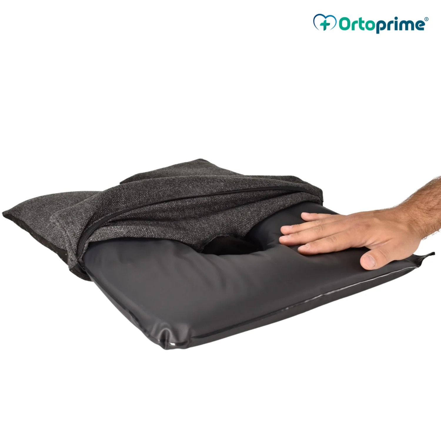 Antidecubitus-Hufeisenkissen mit Flüssigkeitsflotation - Image 3