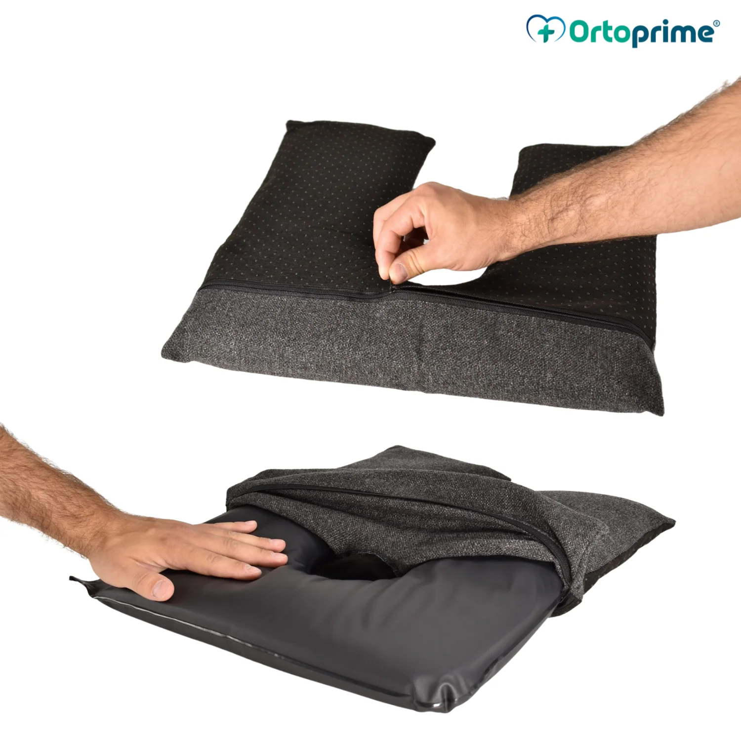 Antidecubitus-Hufeisenkissen mit Flüssigkeitsflotation - Image 5