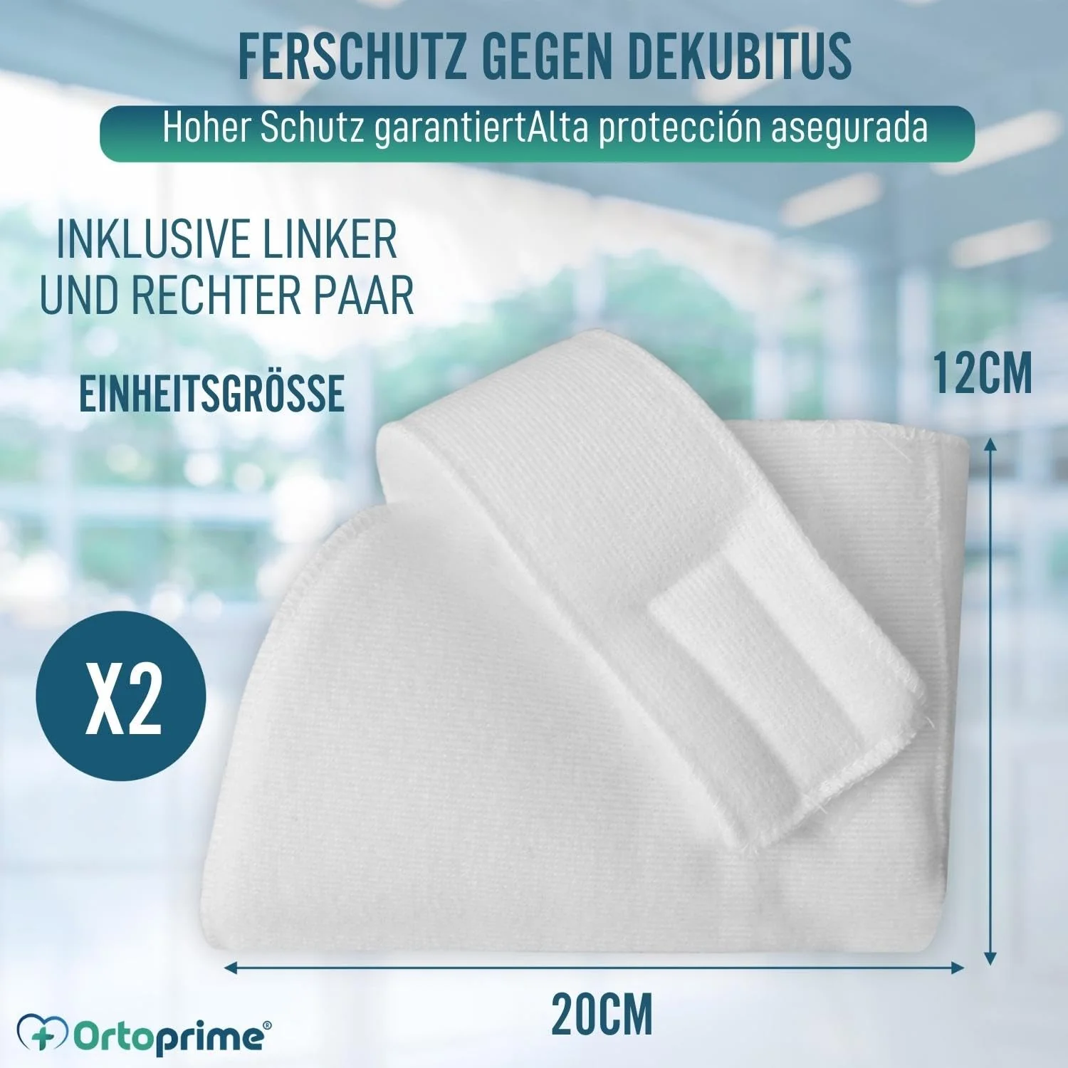 Antidekubitus-Schuhüberzüge für Linken und Rechten Fuß - Image 5