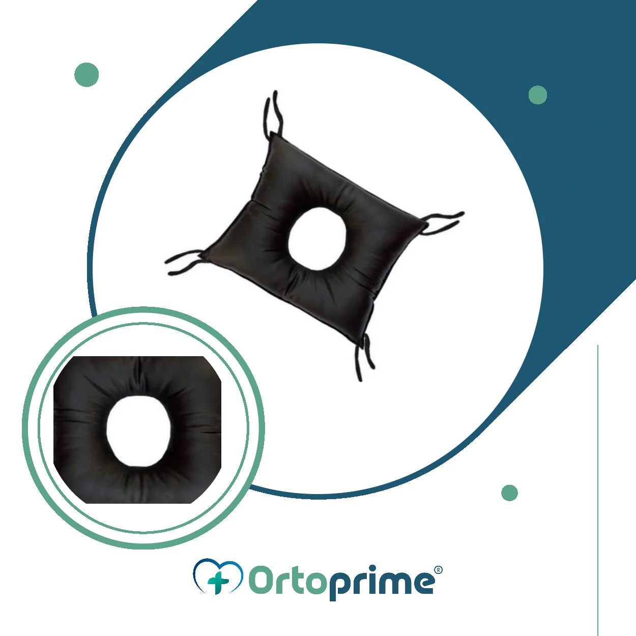 Antidekubitus-Sitzkissen mit Loch aus Polyurethan - Image 3