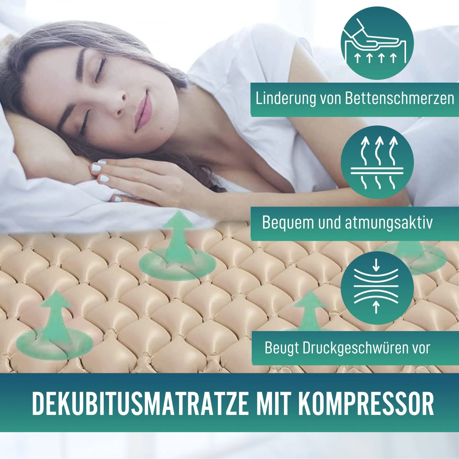 Antidekubitusmatratze mit ECO PLUS-Kompressor - Image 4