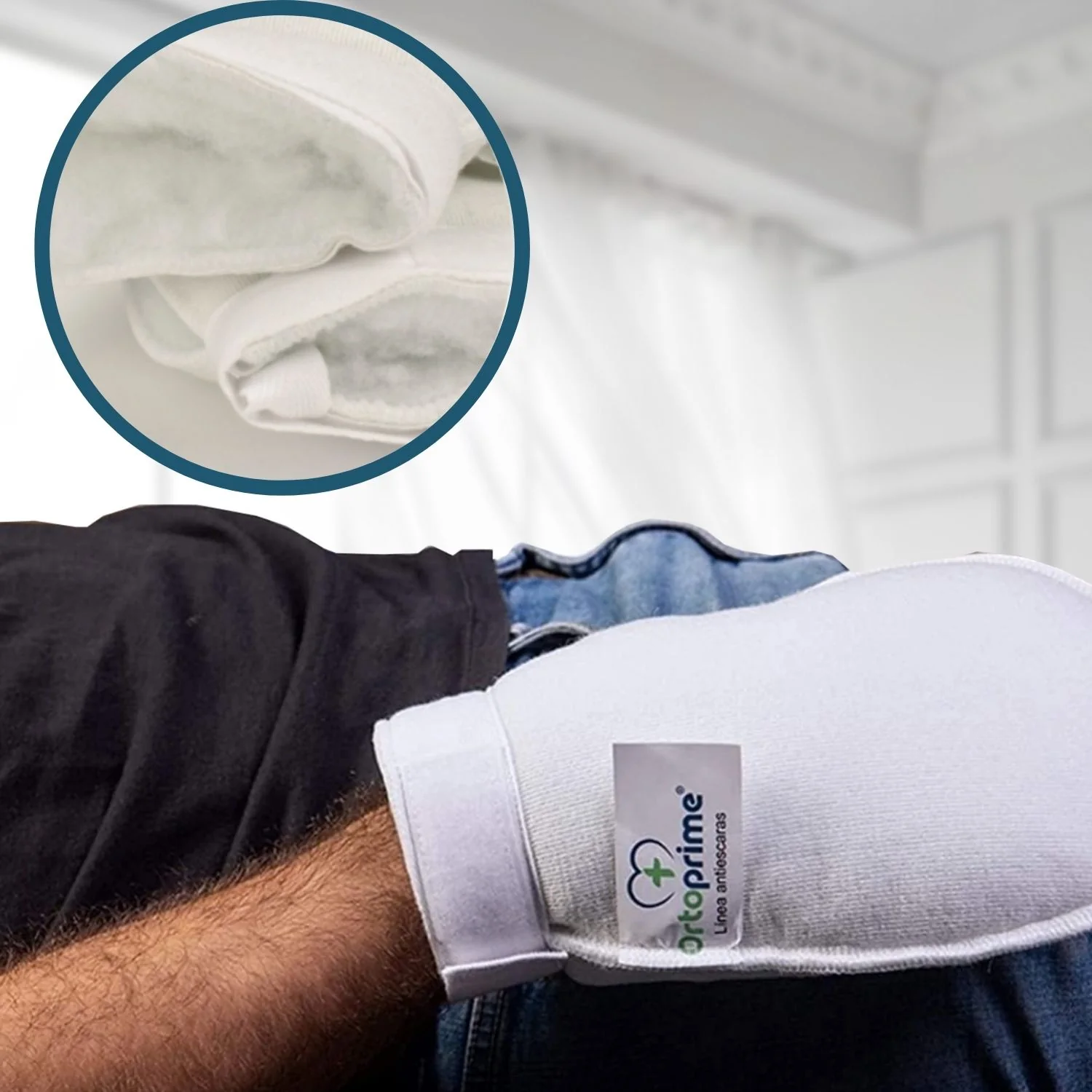 "Anti-Dekubitus-Handschuhe Kratzschutz 2er-Pack - Image 8