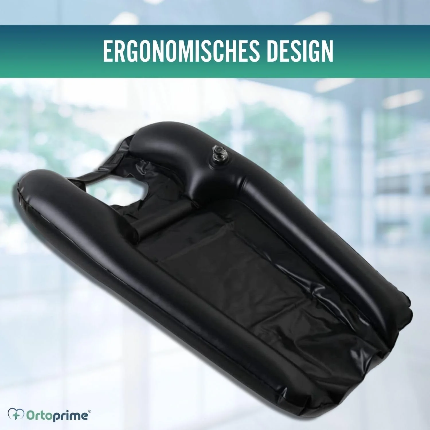Aufblasbare ergonomische tragbare Haarwaschschüssel | Bequem und sicher - Image 6