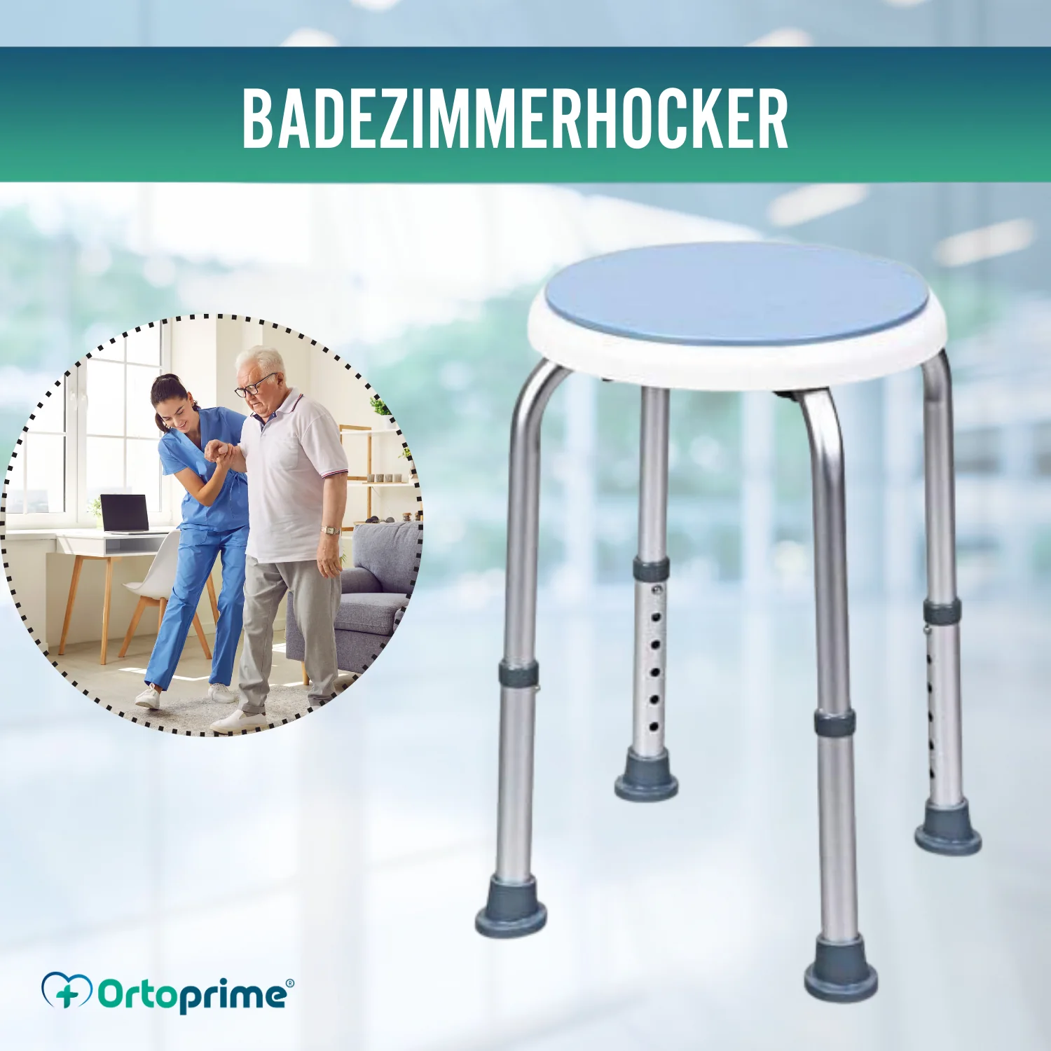 Drehschemel für das Badezimmer - Image 3