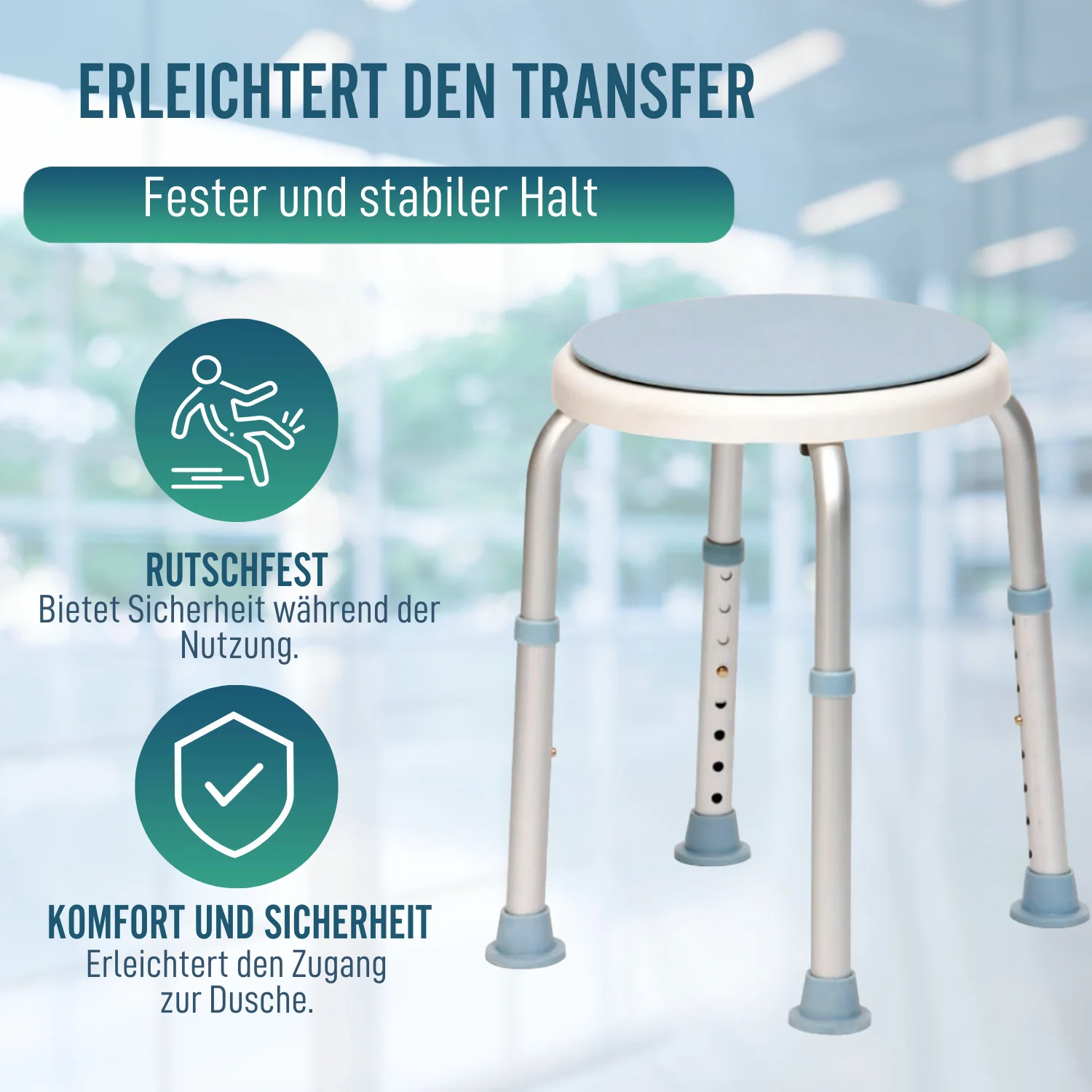 Drehschemel für das Badezimmer - Image 4