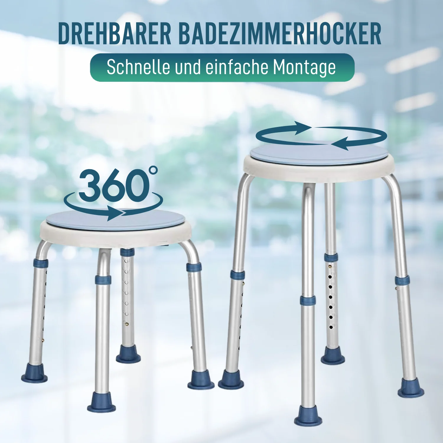 Drehschemel für das Badezimmer - Image 6