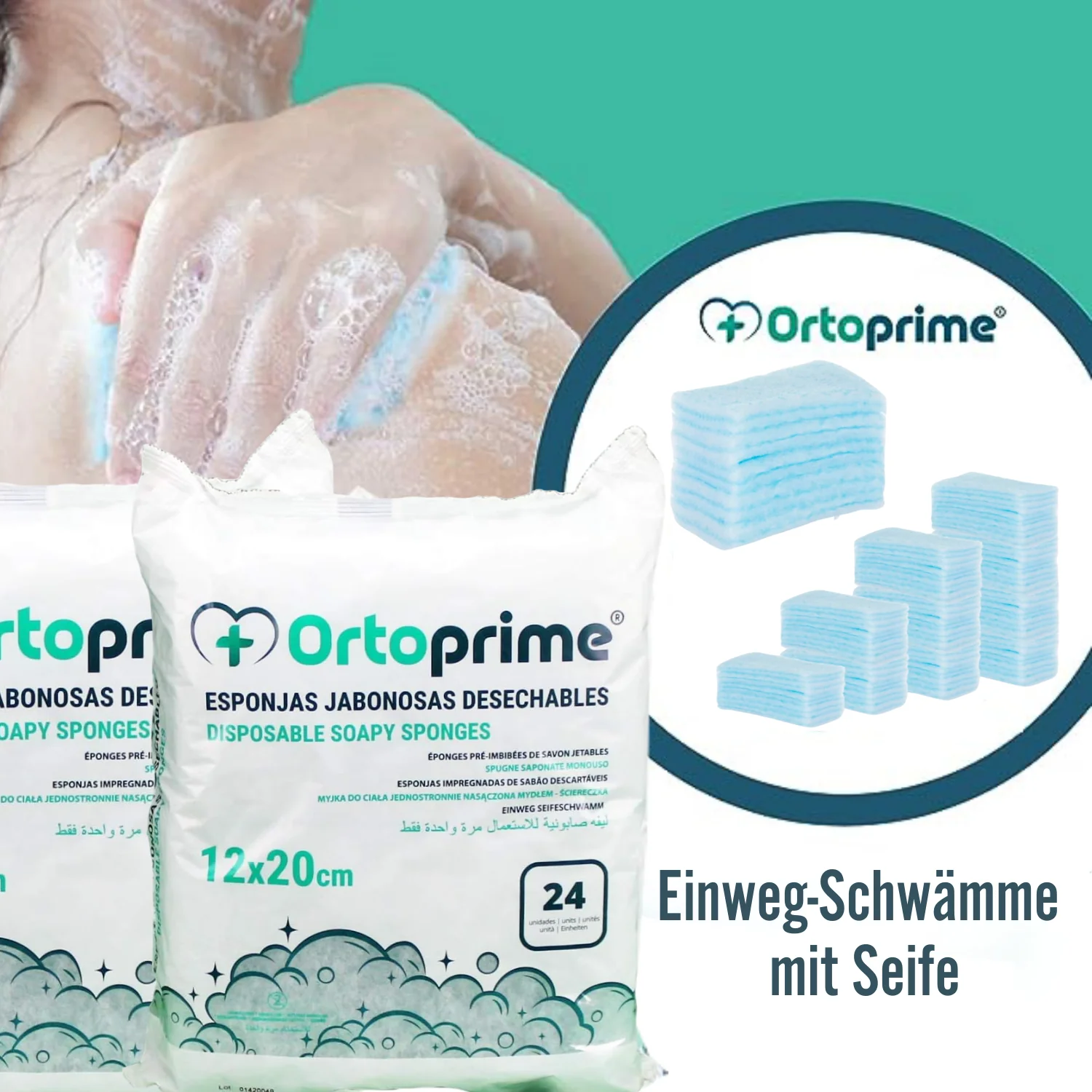 Einweg-Seifenschwämme, 24 Stück - Image 8