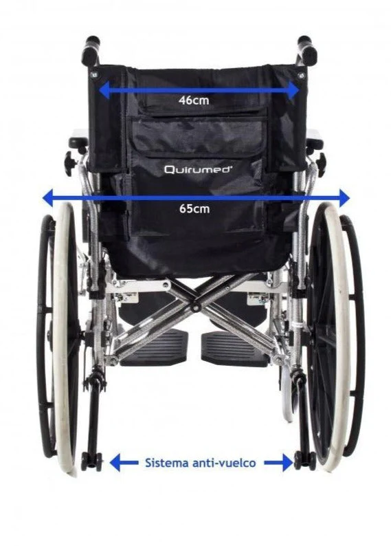 Faltstuhl aus Aluminium | Abnehmbare Räder - Image 7