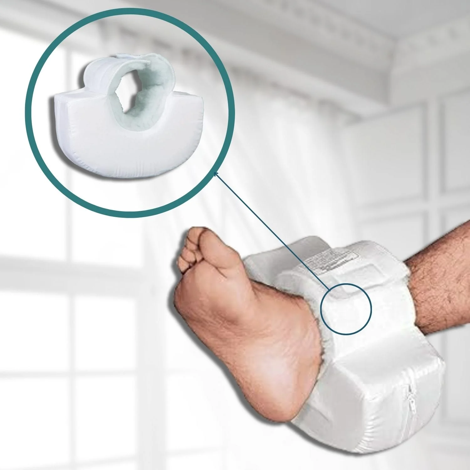 Gebogene Anti-Dekubitus-Fersenpolster 2 Einheiten - Image 3