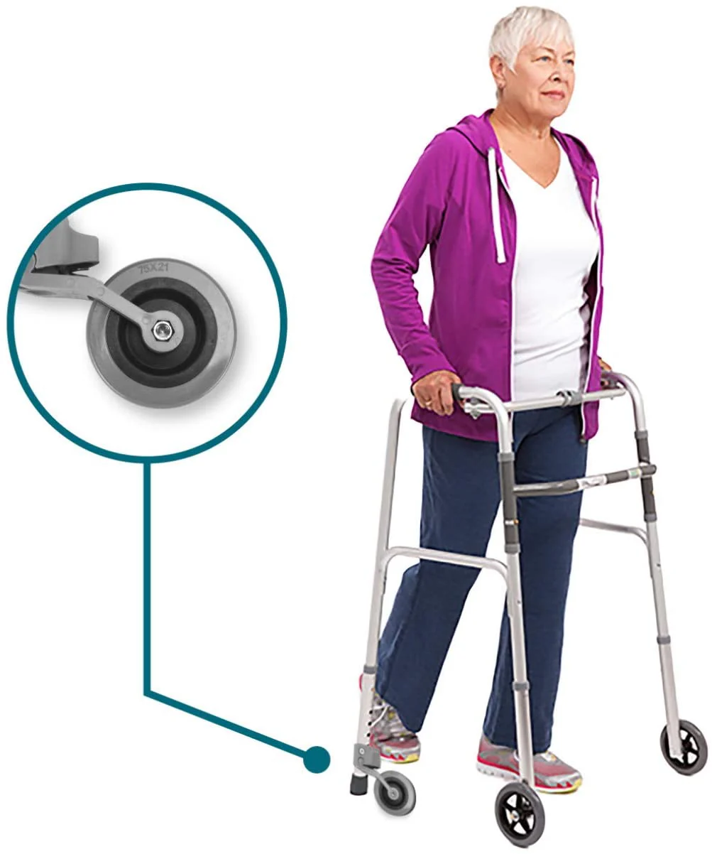 Kit x2 Räder für Gehhilfen und Gehwagen 22, 25 und 30 mm - Image 6