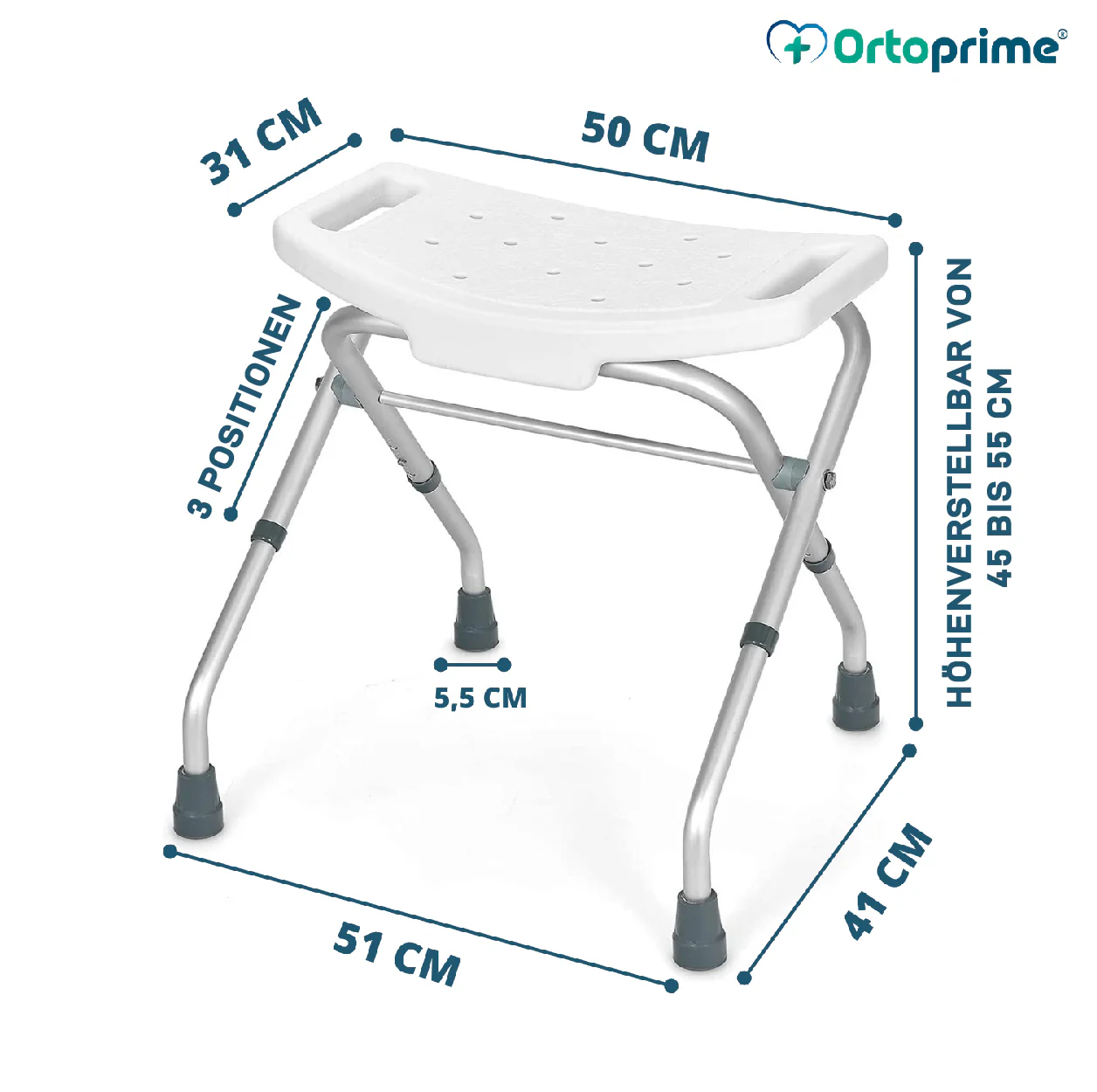 Klappbarer Duschhocker - Image 10