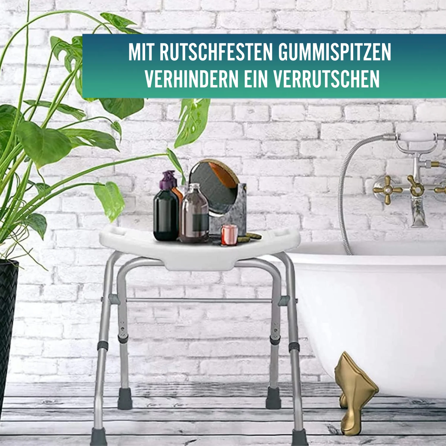 Klappbarer Duschhocker - Image 6