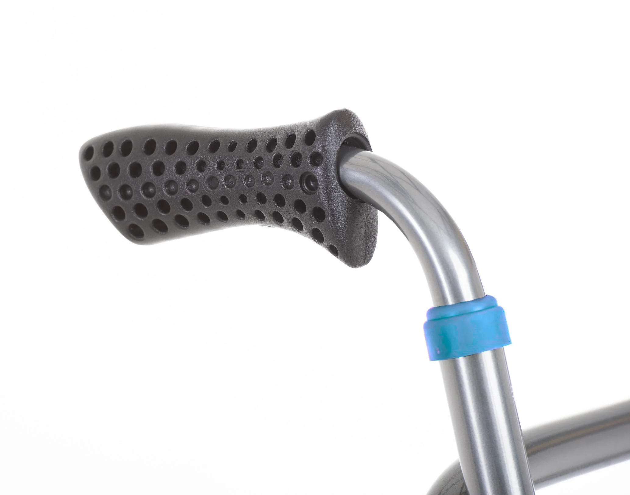 Rollator Aluminium Faltbar 4 Räder Blau - Image 5