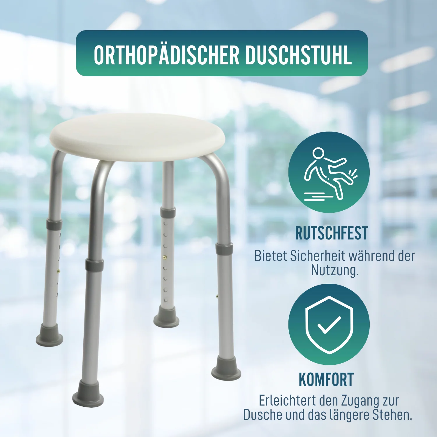 Runder Badehocker - Image 5