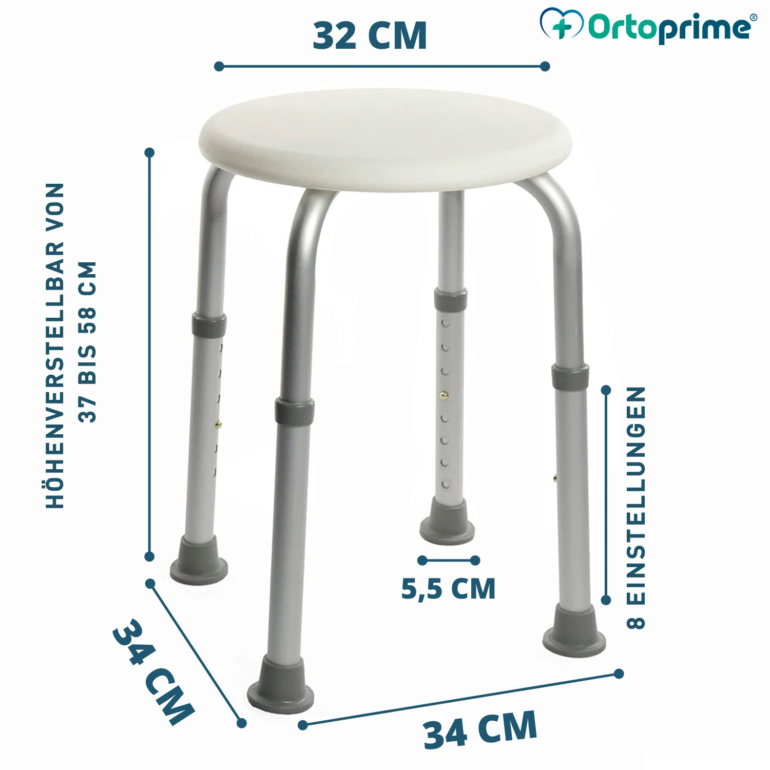 Runder Badehocker - Image 9