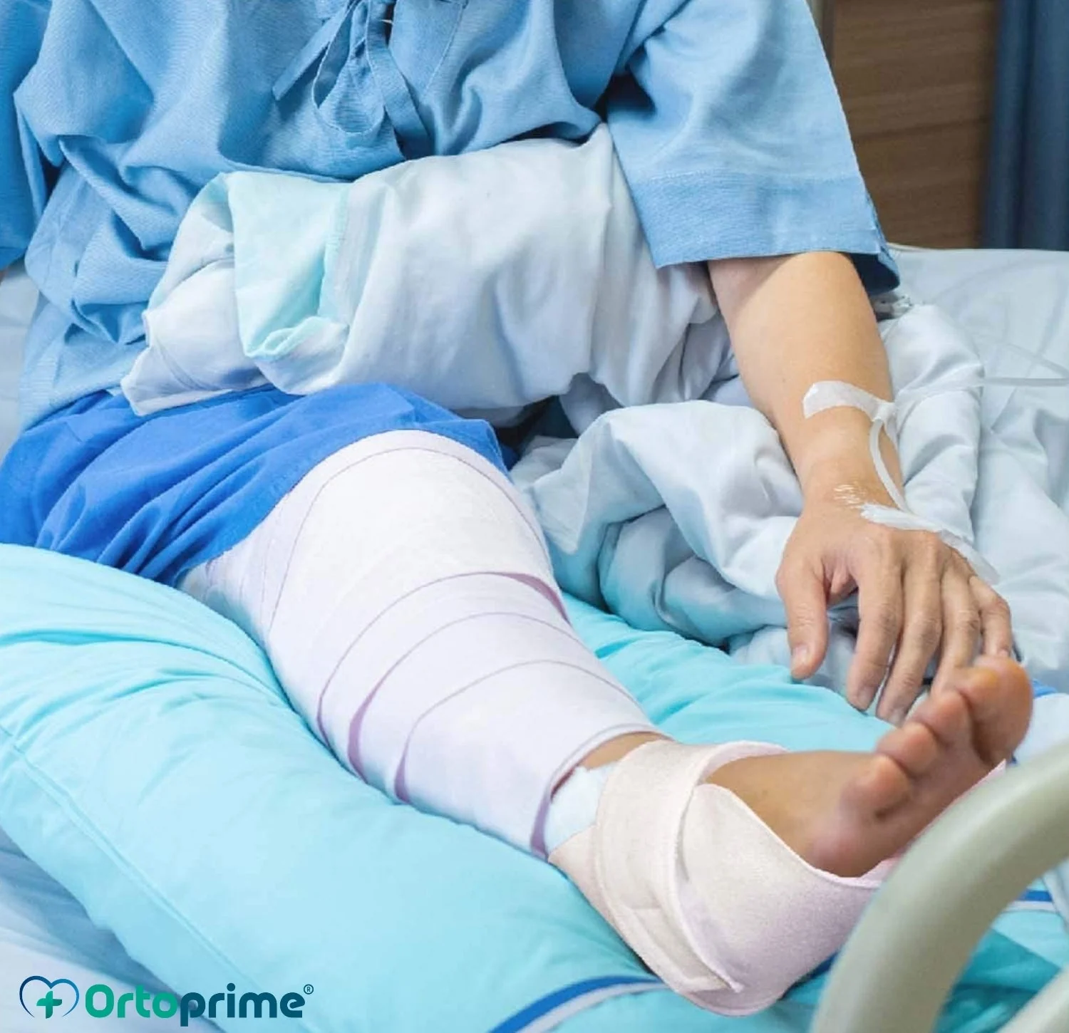 Schutzsocke gegen Dekubitus Linker Fuß - Image 3