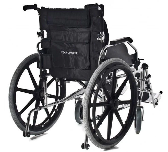 Rollstuhl aus Stahl | Besonders breiter Sitz - Image 11