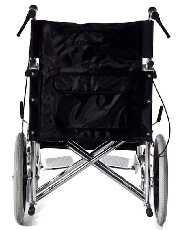 Rollstuhl mit extra breitem Transportstuhl aus Stahl | Espace - Image 9