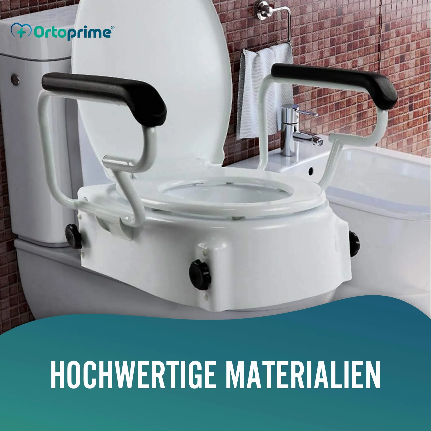 Toilettensitzerhöher OrtoPrime Confort - Image 4