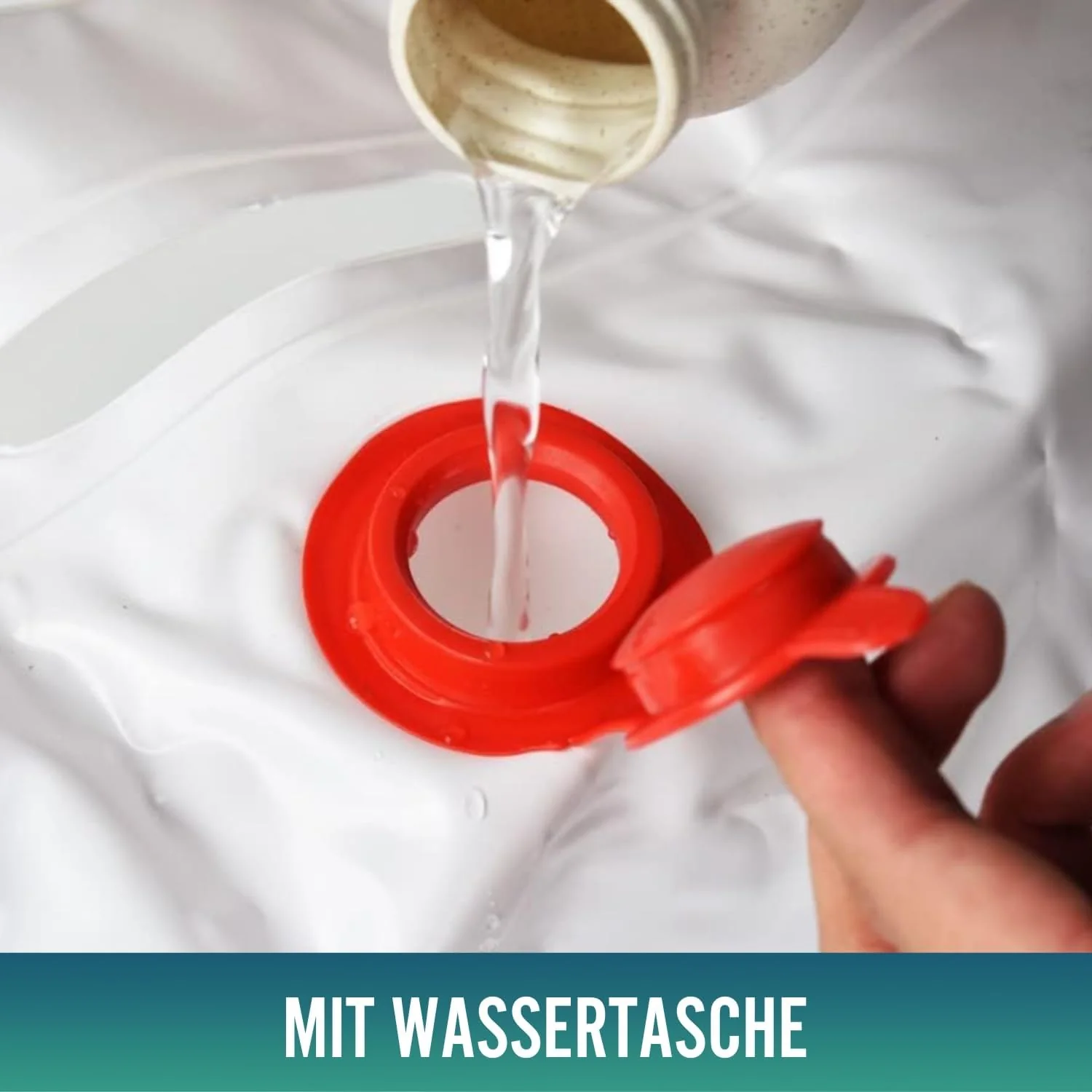 Tragbarer aufblasbarer Haarwaschbecken Komplettset - Image 3