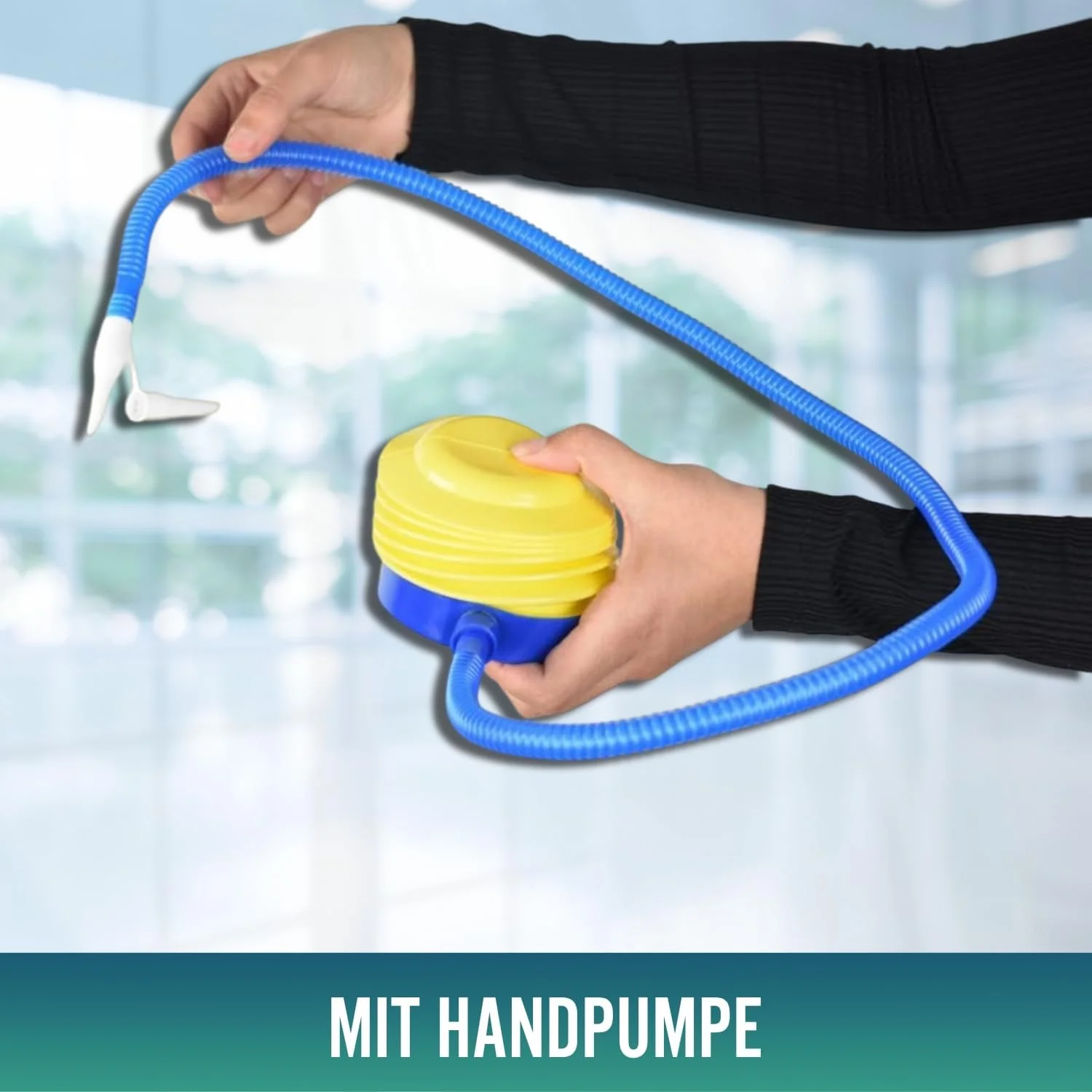 Tragbarer aufblasbarer Haarwaschbecken Komplettset - Image 4