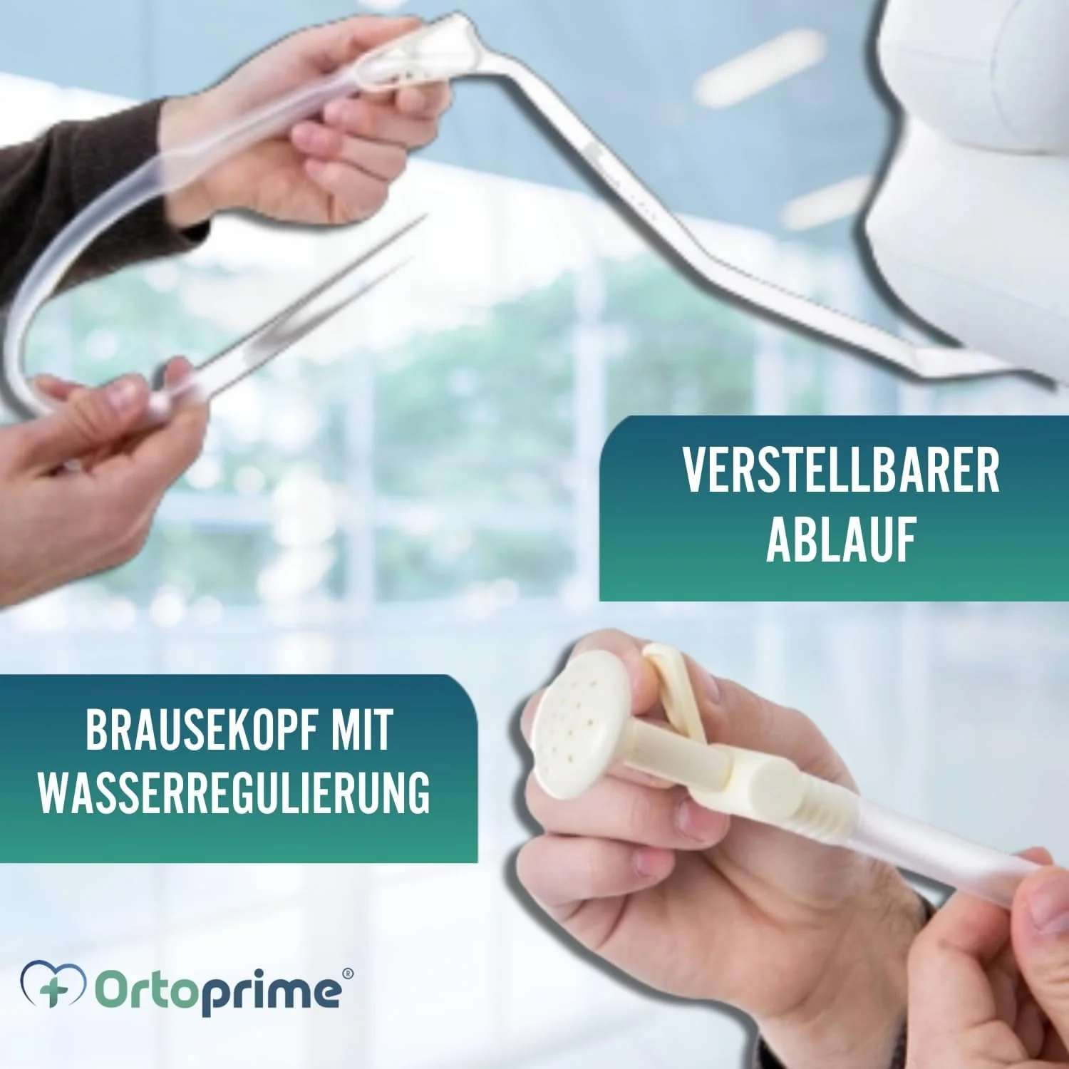 Tragbarer aufblasbarer Haarwaschbecken Komplettset - Image 7