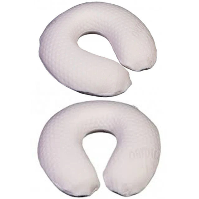 Viskoelastisches anatomisches Hufeisenkissen aus Samt - Image 3