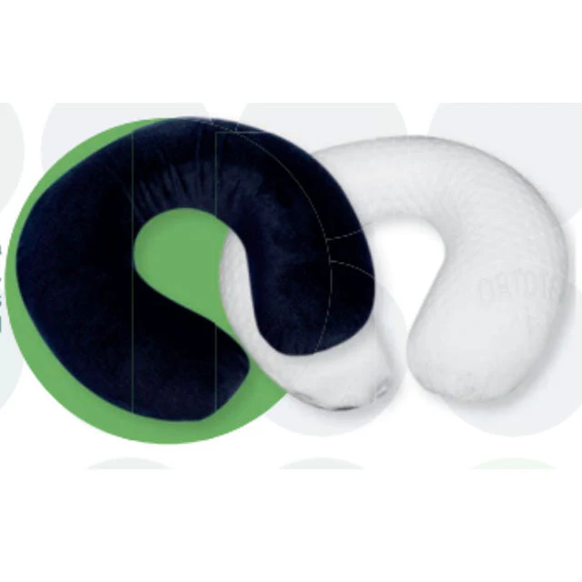 Viskoelastisches anatomisches Hufeisenkissen aus Samt - Image 4