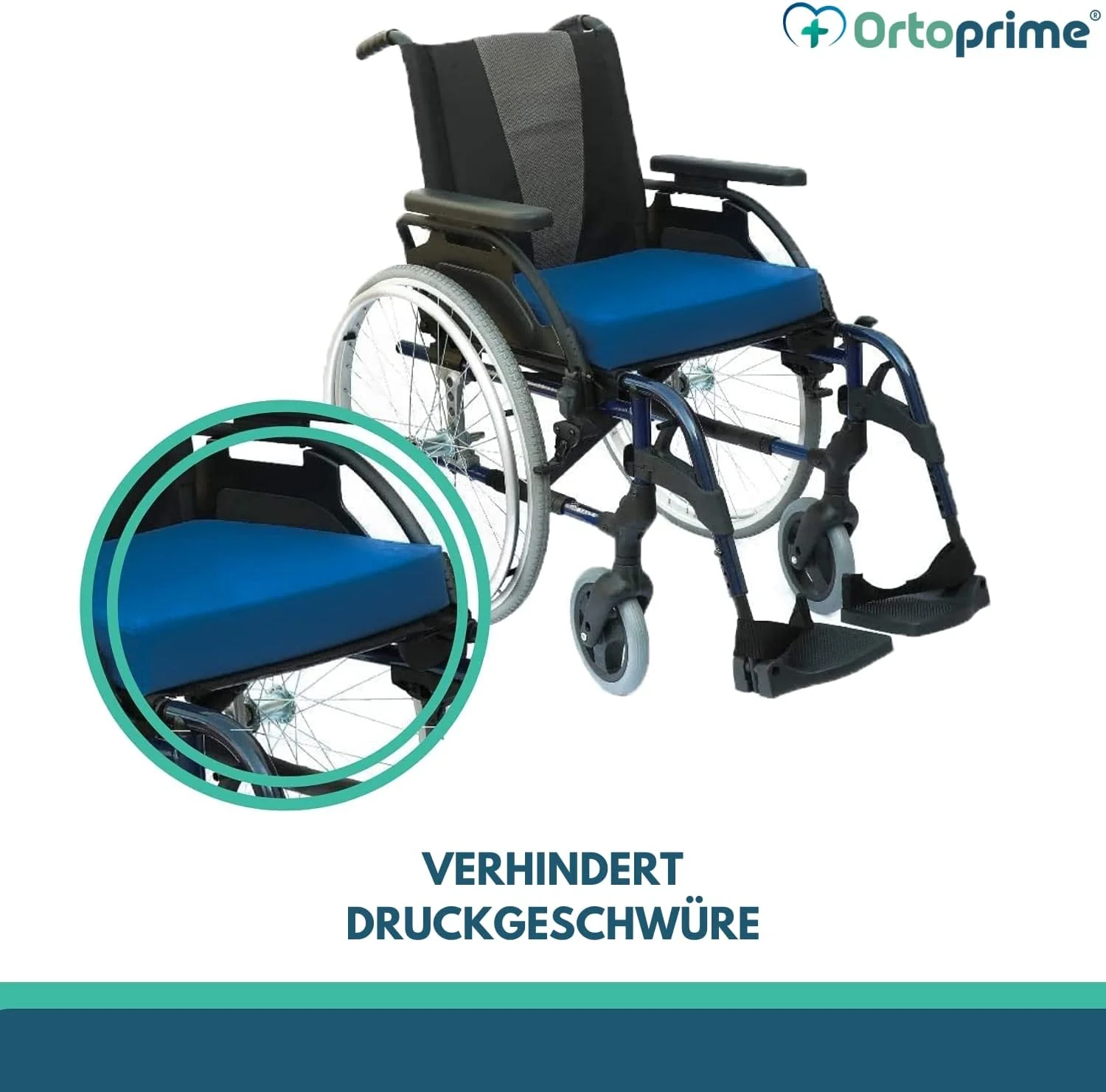 Viskoelastisches Dekubituskissen 50kg/m3 - Image 7