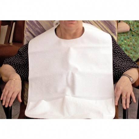 Wasserdichte Erwachsenen-Lätzchen aus Frottee | Packung mit 3 Einheiten - Image 3