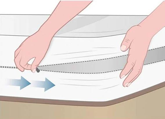 Wasserdichte Matratzenschutzhülle aus 100% Frottee mit Reißverschluss - Image 3