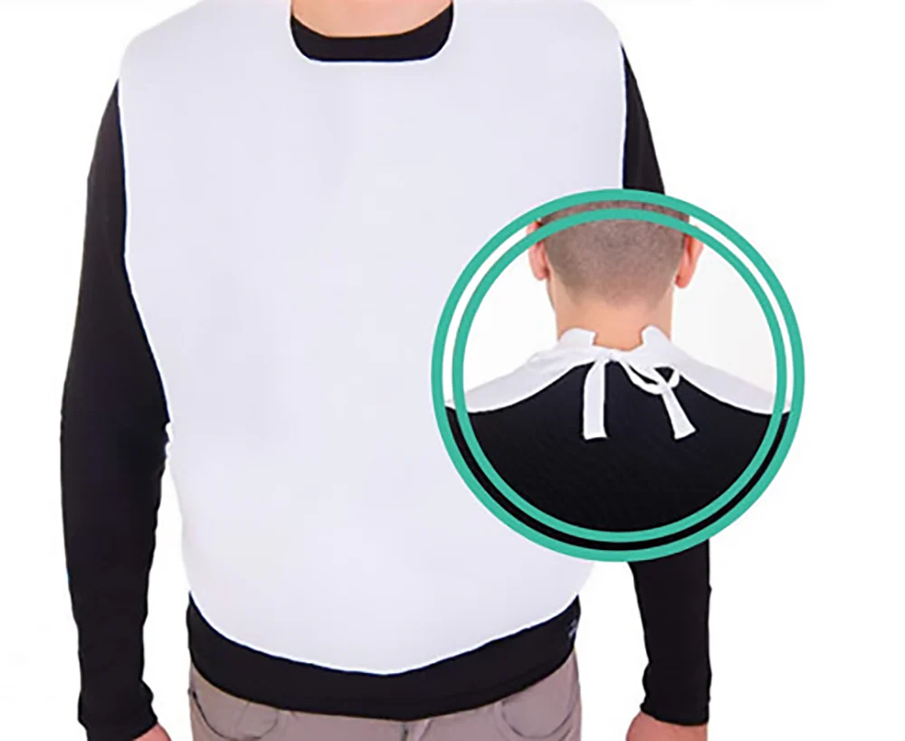 Wasserdichtes Erwachsenen-Sabberlätzchen aus Frottee - Image 3