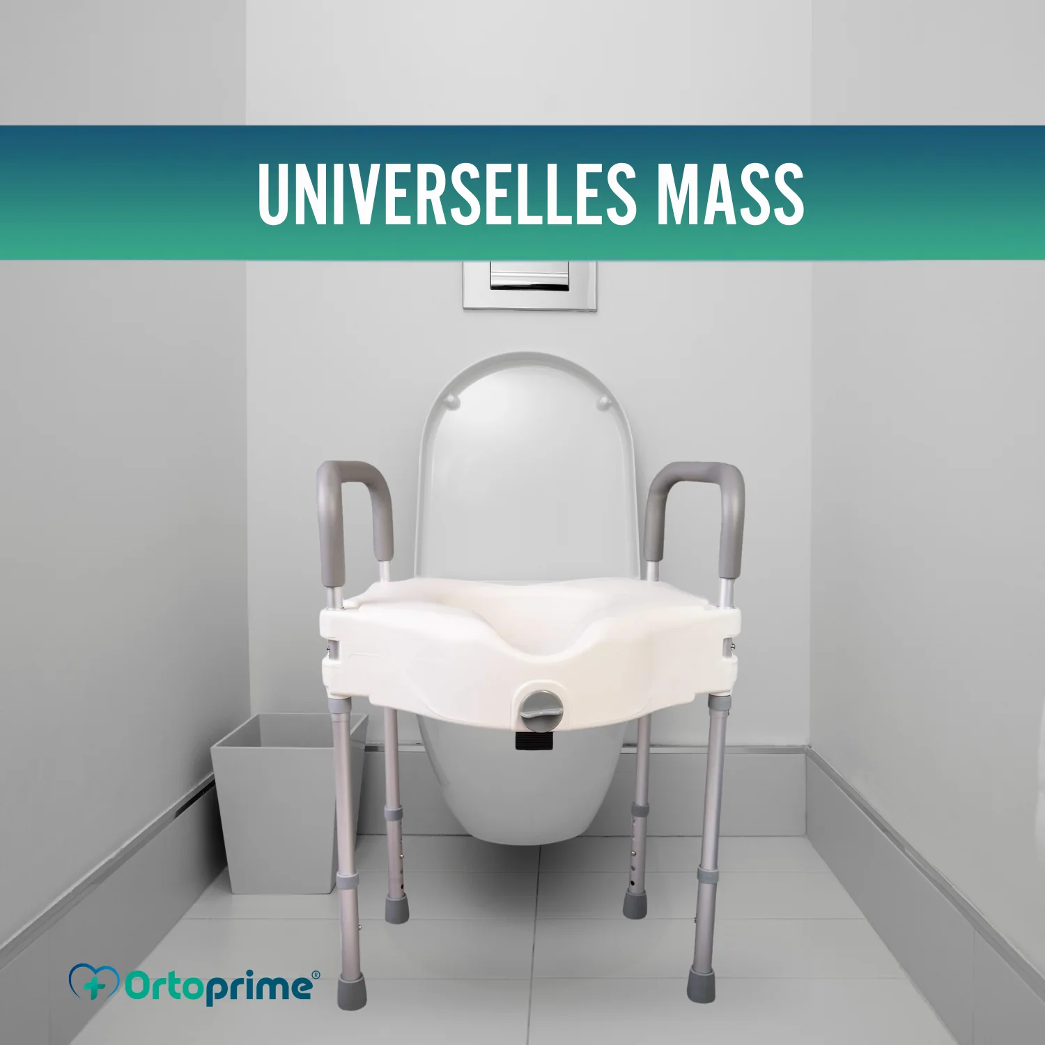 WC-Erhöhung 12 cm mit Beinen | Universal - Image 7