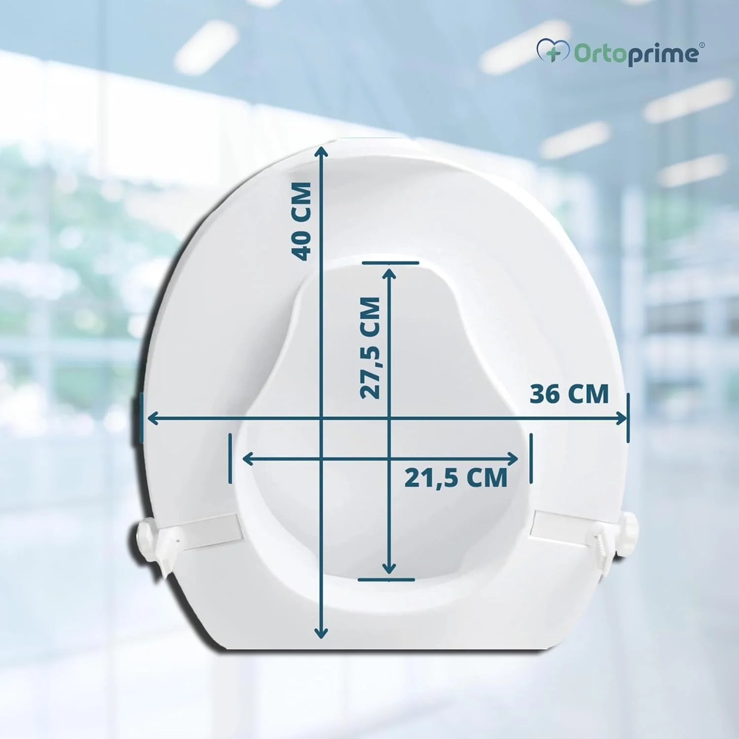 WC-Erhöhung mit Deckel 10 cm | Universal - Image 9
