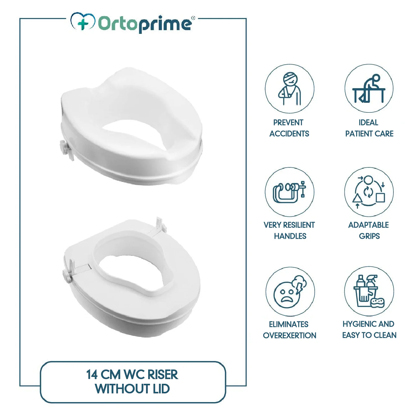 WC-Erhöhung ohne Deckel 15 cm | Universal - Image 8